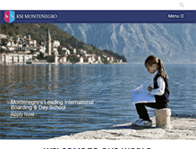 Tablet Screenshot of ksi-montenegro.com